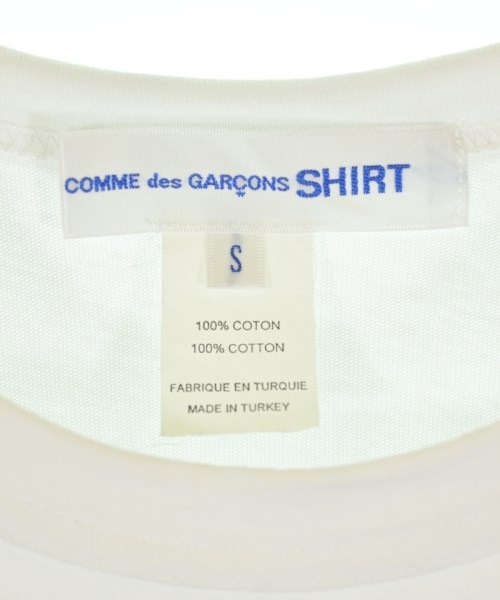 COMME des GARCONS SHIRT（コムデギャルソンシャツ）Tシャツ・カットソー 白 サイズ:S メンズ/2200731690107