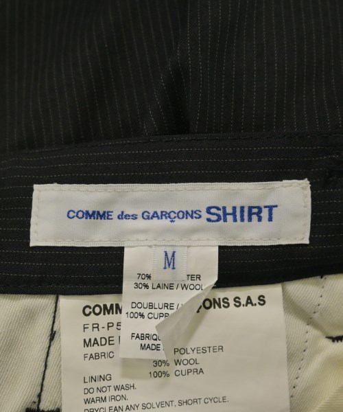 COMME des GARCONS SHIRT（コムデギャルソンシャツ）ショートパンツ 黒 サイズ:M メンズ/2200732914011