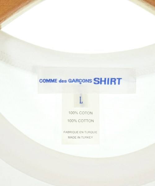 COMME des GARCONS SHIRT（コムデギャルソンシャツ）Tシャツ・カットソー 白 サイズ:L メンズ/2200732934040