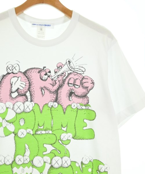 COMME des GARCONS SHIRT（コムデギャルソンシャツ）Tシャツ・カットソー 白 サイズ:L メンズ/2200732934040