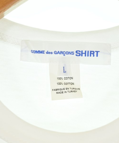 COMME des GARCONS SHIRT（コムデギャルソンシャツ）Tシャツ・カットソー 白 サイズ:L メンズ/2200732934057
