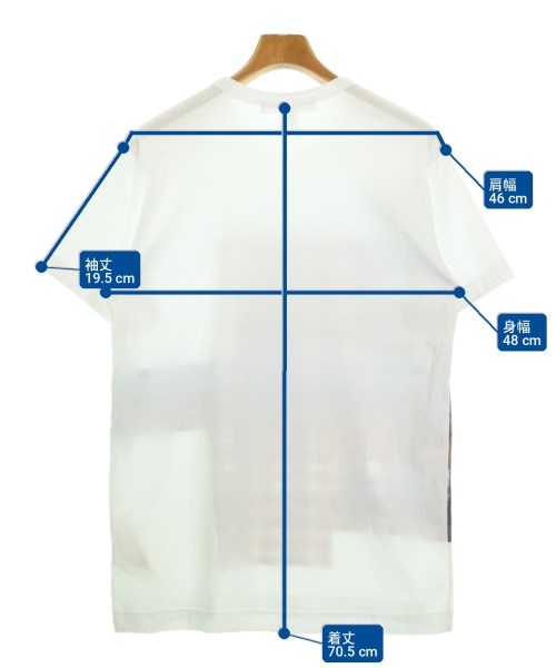 COMME des GARCONS SHIRT（コムデギャルソンシャツ）Tシャツ・カットソー 白 サイズ:L メンズ/2200732934057