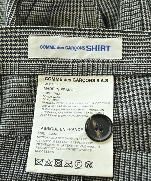 COMME des GARCONS SHIRT（コムデギャルソンシャツ）スラックス グレー サイズ:-(L位) メンズ/2200733299049
