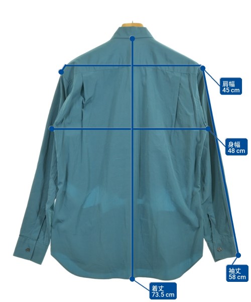 COMME des GARCONS SHIRT（コムデギャルソンシャツ）カジュアルシャツ 青 サイズ:XS メンズ/2200733895111
