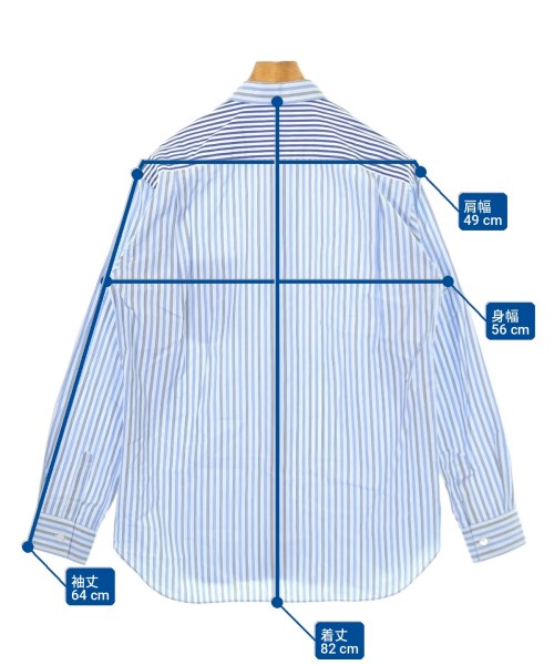 COMME des GARCONS SHIRT（コムデギャルソンシャツ）カジュアルシャツ 青 サイズ:S メンズ/2200725405311