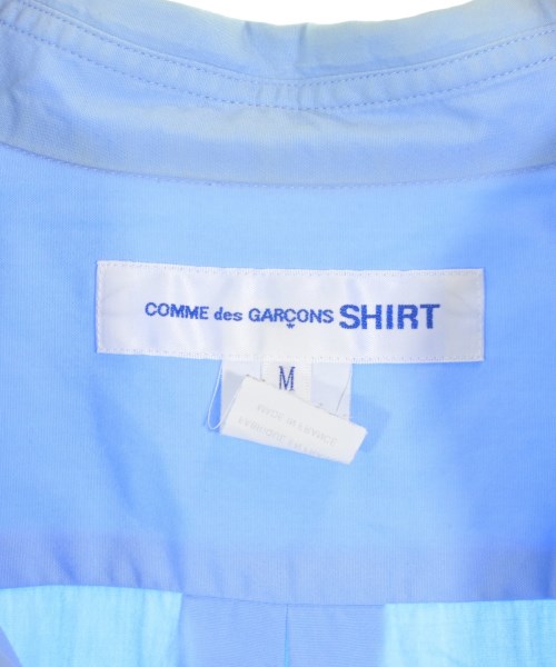 COMME des GARCONS SHIRT（コムデギャルソンシャツ）カジュアルシャツ 青 サイズ:M メンズ/2200730977094
