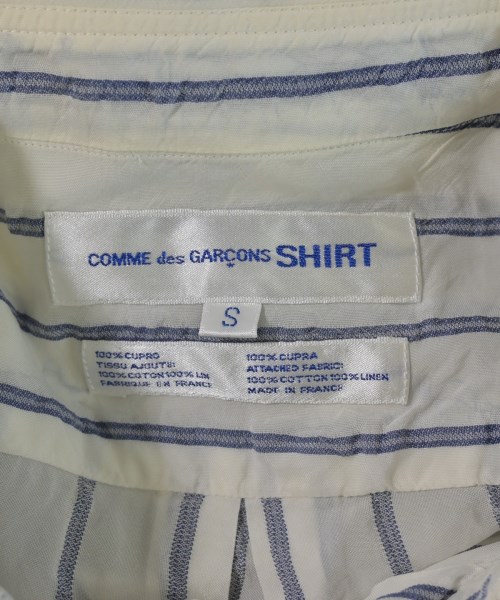 COMME des GARCONS SHIRT（コムデギャルソンシャツ）カジュアルシャツ 白 サイズ:S メンズ/2200734038074