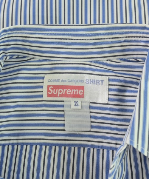 Supreme（シュプリーム）カジュアルシャツ 青 サイズ:XS メンズ/2200730919032