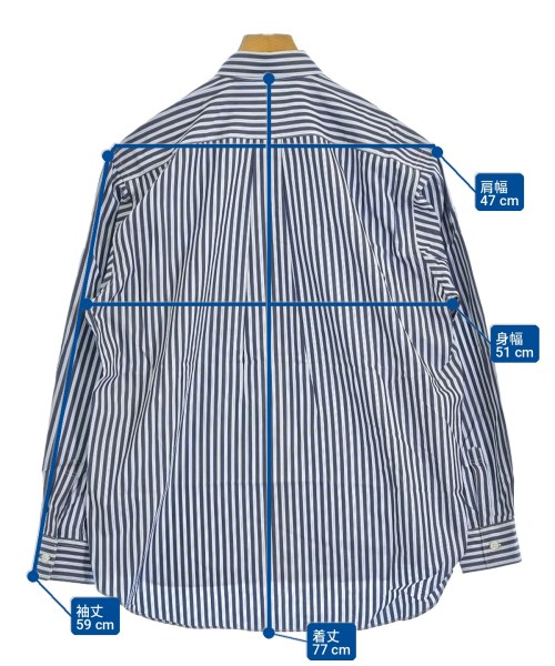 COMME des GARCONS SHIRT（コムデギャルソンシャツ）カジュアルシャツ 紺 サイズ:S メンズ/2200719814075