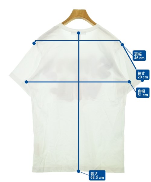 COMME des GARCONS SHIRT（コムデギャルソンシャツ）Tシャツ・カットソー 白 サイズ:L メンズ/2200719814174