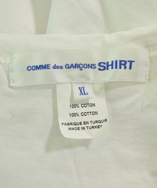 COMME des GARCONS SHIRT（コムデギャルソンシャツ）Tシャツ・カットソー 白 サイズ:XL メンズ/2200719814181
