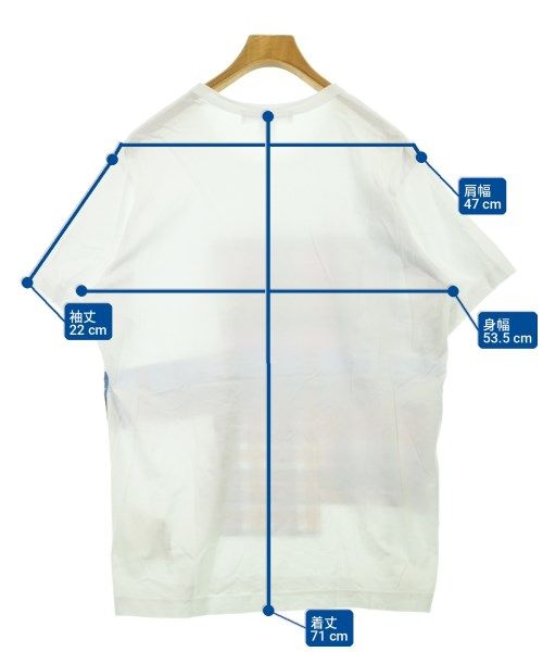 COMME des GARCONS SHIRT（コムデギャルソンシャツ）Tシャツ・カットソー 白 サイズ:XL メンズ/2200719814181