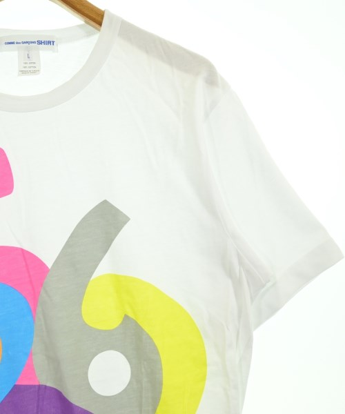 COMME des GARCONS SHIRT（コムデギャルソンシャツ）Tシャツ・カットソー 白 サイズ:L メンズ/2200719814198