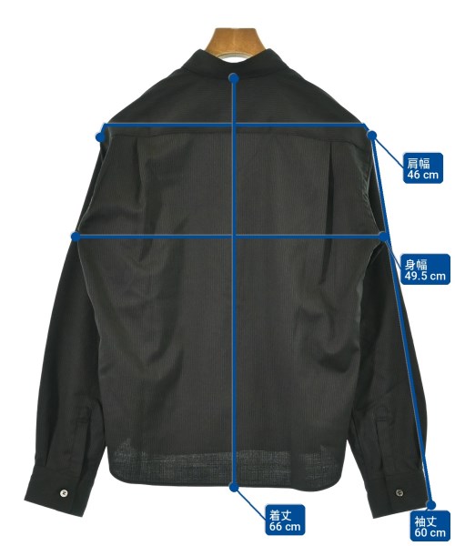 COMME des GARCONS SHIRT（コムデギャルソンシャツ）カジュアルシャツ 黒 サイズ:S メンズ/2200720220087