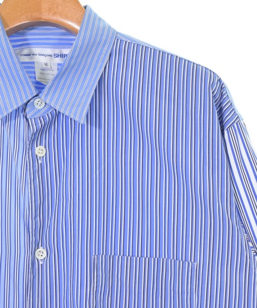 COMME des GARCONS SHIRT（コムデギャルソンシャツ）カジュアルシャツ 青 サイズ:M メンズ/2200720352023