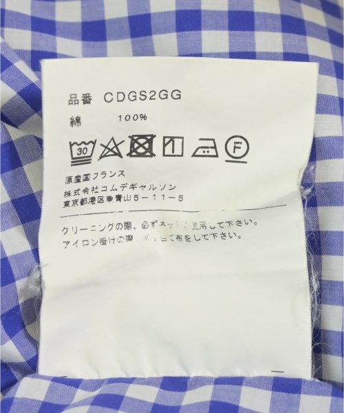 COMME des GARCONS SHIRT（コムデギャルソンシャツ）カジュアルシャツ 紺 サイズ:M メンズ/2200720383034