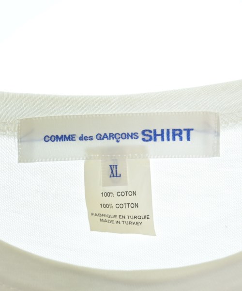 COMME des GARCONS SHIRT（コムデギャルソンシャツ）Tシャツ・カットソー 白 サイズ:XL メンズ/2200717137114