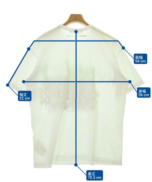 COMME des GARCONS SHIRT（コムデギャルソンシャツ）Tシャツ・カットソー 白 サイズ:S メンズ/2200721105017