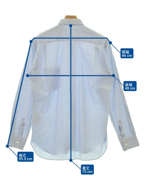 COMME des GARCONS SHIRT（コムデギャルソンシャツ）カジュアルシャツ 青 サイズ:XS メンズ/2200721167046