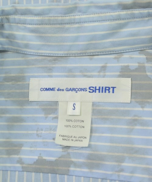 COMME des GARCONS SHIRT（コムデギャルソンシャツ）カジュアルシャツ 青 サイズ:S メンズ/2200721175034