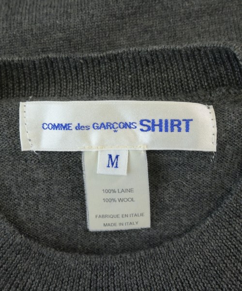 COMME des GARCONS SHIRT（コムデギャルソンシャツ）ニット・セーター グレー サイズ:M メンズ/2200717399017