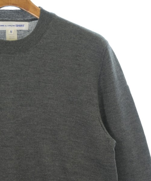 COMME des GARCONS SHIRT（コムデギャルソンシャツ）ニット・セーター グレー サイズ:M メンズ/2200717399017