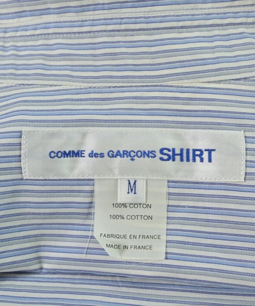 COMME des GARCONS SHIRT（コムデギャルソンシャツ）カジュアルシャツ 青 サイズ:M メンズ/2200717399024