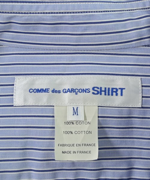 COMME des GARCONS SHIRT（コムデギャルソンシャツ）カジュアルシャツ 青 サイズ:M メンズ/2200717399048