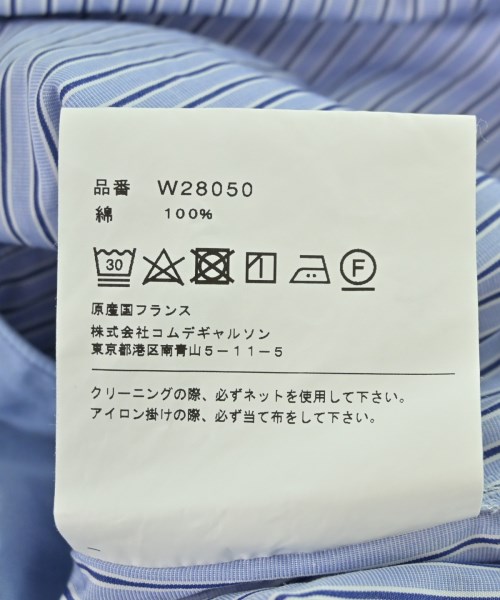 COMME des GARCONS SHIRT（コムデギャルソンシャツ）カジュアルシャツ 青 サイズ:M メンズ/2200717399048