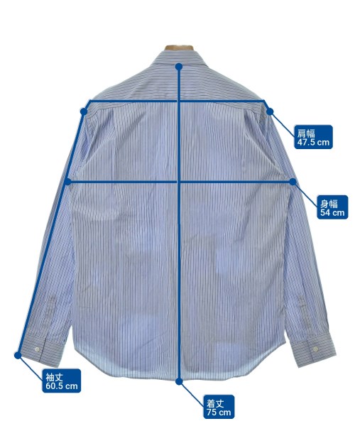 COMME des GARCONS SHIRT（コムデギャルソンシャツ）カジュアルシャツ 青 サイズ:M メンズ/2200717399048