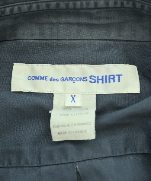 COMME des GARCONS SHIRT（コムデギャルソンシャツ）カジュアルシャツ 紺 サイズ:X(XL位) メンズ/2200721528038