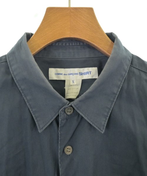 COMME des GARCONS SHIRT（コムデギャルソンシャツ）カジュアルシャツ 紺 サイズ:X(XL位) メンズ/2200721528038