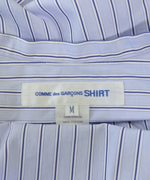 COMME des GARCONS SHIRT（コムデギャルソンシャツ）カジュアルシャツ 青 サイズ:M メンズ/2200721674131