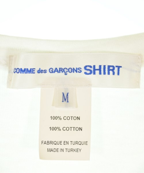COMME des GARCONS SHIRT（コムデギャルソンシャツ）Tシャツ・カットソー 白 サイズ:M メンズ/2200721825052