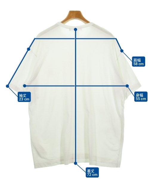COMME des GARCONS SHIRT（コムデギャルソンシャツ）Tシャツ・カットソー 白 サイズ:M メンズ/2200721825052