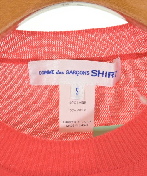 COMME des GARCONS SHIRT（コムデギャルソンシャツ）ニット・セーター オレンジ サイズ:S メンズ/2200721927022