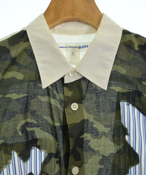 COMME des GARCONS SHIRT（コムデギャルソンシャツ）カジュアルシャツ カーキ サイズ:L メンズ/2200720394061