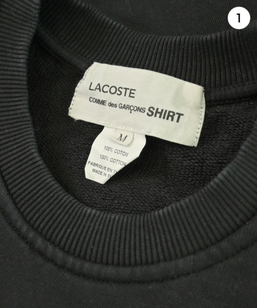 COMME des GARCONS SHIRT（コムデギャルソンシャツ）スウェット 黒 サイズ:M メンズ/2200721995090