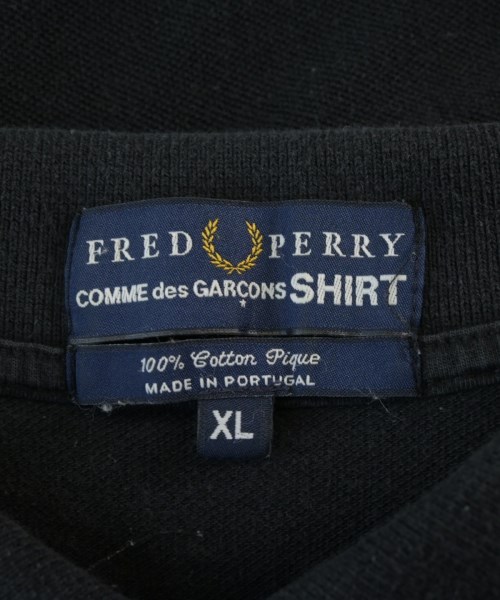 COMME des GARCONS SHIRT（コムデギャルソンシャツ）ポロシャツ 黒 サイズ:XL メンズ/2200722050019
