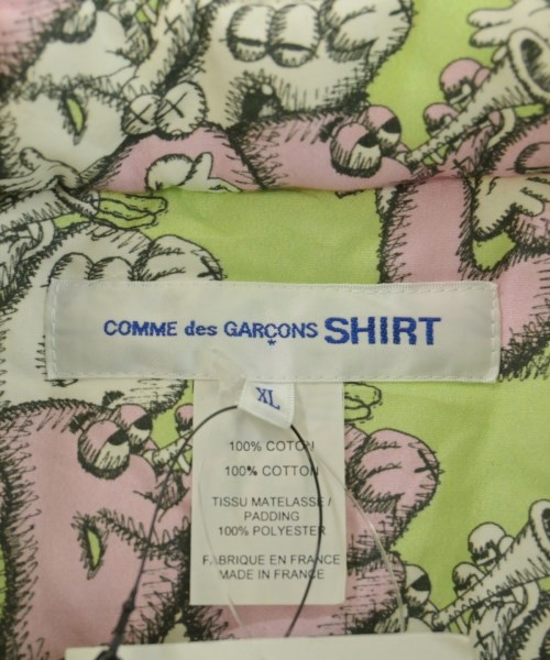 COMME des GARCONS SHIRT（コムデギャルソンシャツ）ダウンジャケット/ダウンベスト 白 サイズ:XL メンズ/2200722202029
