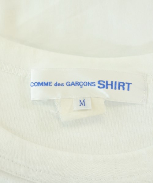 COMME des GARCONS SHIRT（コムデギャルソンシャツ）Tシャツ・カットソー 白 サイズ:M メンズ/2200721893013