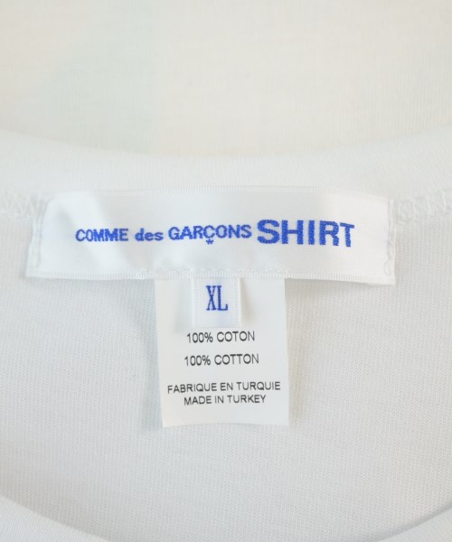 COMME des GARCONS SHIRT（コムデギャルソンシャツ）Tシャツ・カットソー 白 サイズ:XL メンズ/2200721921020