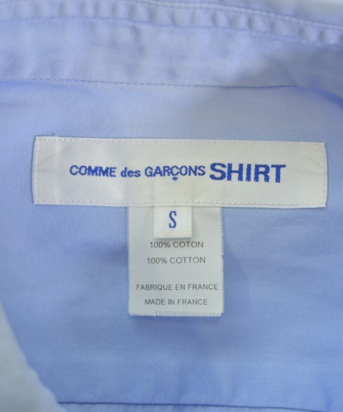 COMME des GARCONS SHIRT（コムデギャルソンシャツ）カジュアルシャツ 青 サイズ:S メンズ/2200722333044
