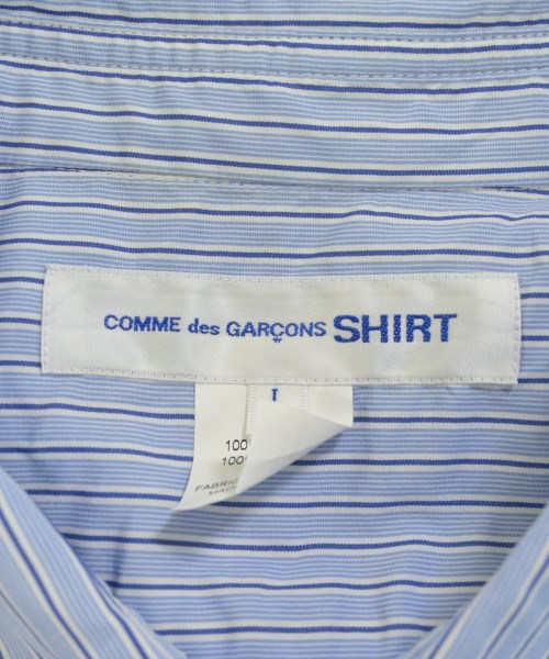 COMME des GARCONS SHIRT（コムデギャルソンシャツ）カジュアルシャツ 青 サイズ:L メンズ/2200722874028