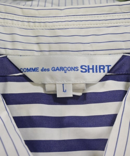 COMME des GARCONS SHIRT（コムデギャルソンシャツ）カジュアルシャツ 白 サイズ:L メンズ/2200723230021
