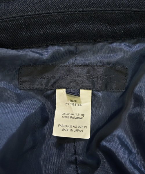 COMME des GARCONS SHIRT（コムデギャルソンシャツ）カジュアルジャケット 紺 サイズ:XS メンズ/2200682938013