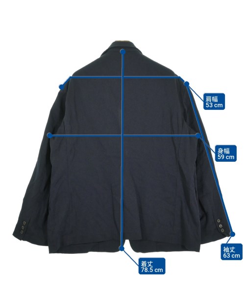 COMME des GARCONS SHIRT（コムデギャルソンシャツ）カジュアルジャケット 紺 サイズ:XS メンズ/2200682938013