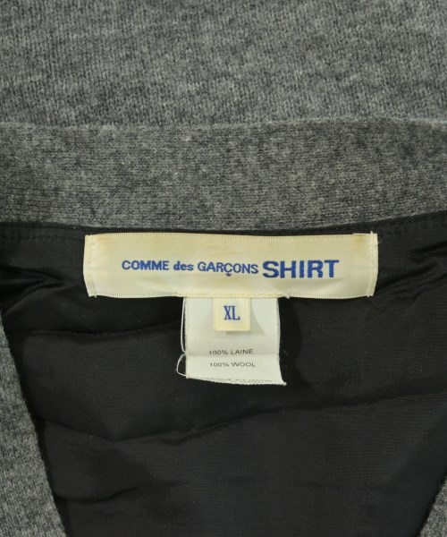 COMME des GARCONS SHIRT（コムデギャルソンシャツ）カーディガン グレー サイズ:XL メンズ/2200682938082