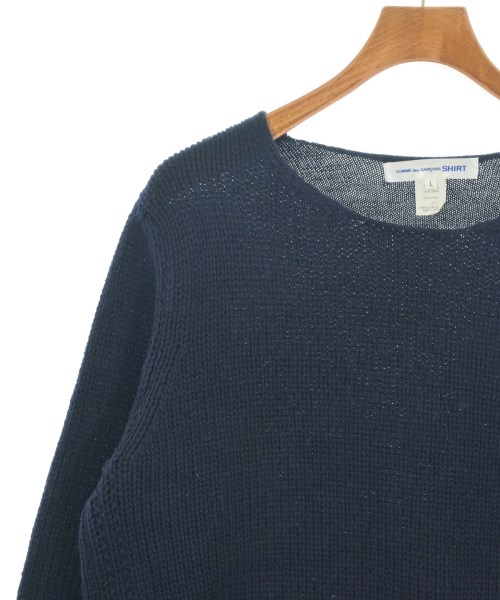 COMME des GARCONS SHIRT（コムデギャルソンシャツ）ニット・セーター 紺 サイズ:L メンズ/2200682938099