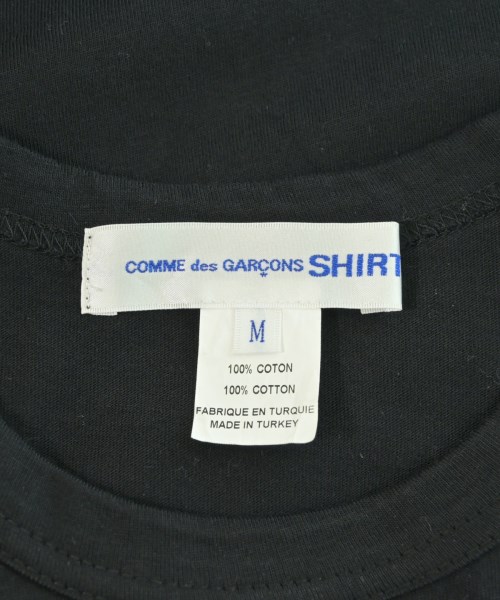 COMME des GARCONS SHIRT（コムデギャルソンシャツ）Tシャツ・カットソー 黒 サイズ:M メンズ/2200723529071